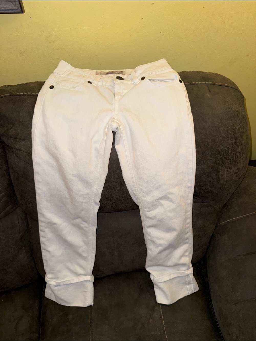 Guess White Women's Casual Jeans
